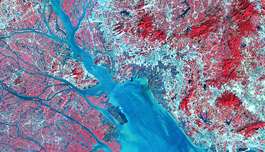 dws - nwo urbanising deltas satellite Pearl River Delta 525px