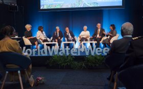 River flow session at Stockholm World Water Week