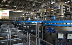 Ceramac membrane system at Choa Chu Kang works, Singapore