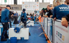 Pipefitting Championships at Aquatech Amsterdam 2023. This year’s winner was the Waterbedrijf Groningen, a Dutch utility, team.