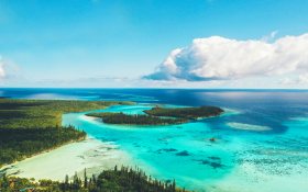 Photo of a beach area in New Caledonia