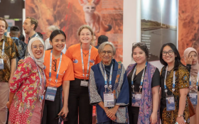 Visitors of the Netherlands Pavilion at World Water Forum 2024. Photo: Partners for Water