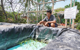 Salt Mekong lab. Partners for Water project