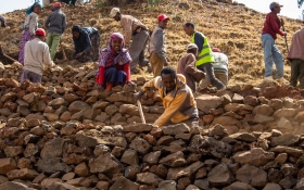 IRM4WASH project in Ethiopia. Photocredits VEI – Dutch Water Operators