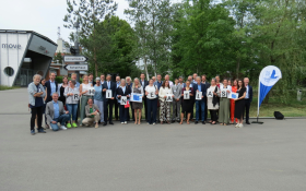 The Rine Atlas 2026 was adopted on 16 June at the ICPR assembly in Dubendorf (Switserland). Photocredits Rijkswaterstaat International