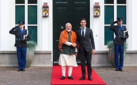  Prime Minister of India Shri Narendra Modi and Prime Minister of the Netherlands Rob Jetten, in May 16, 2026. Photo: Press Information Bureau (PIB), Government of India