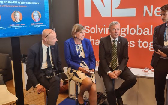 Dutch commitments to the UN Water Action Agenda presented at Stockholm ...