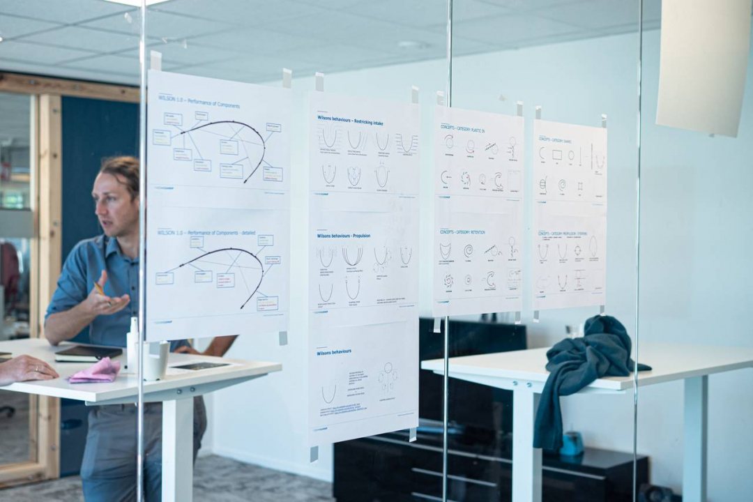 Many drawings and calculations have been made at the head office in Rotterdam, the Netherlands