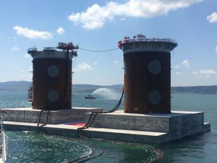 Immersed caisson Canakkale Bridge