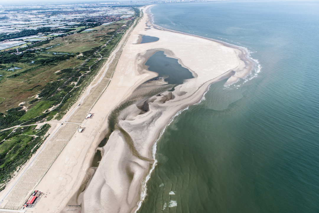 The Sandmotor at the Dutch coast