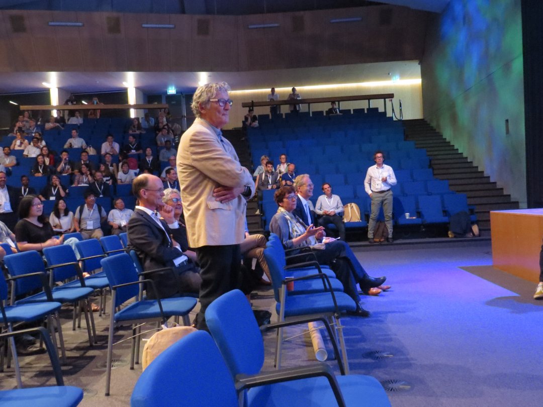 The award ceremony was attended by emeritus professor Gatze Lettinga, the renowned pioneer on aerobic digestion after whom the award is named.