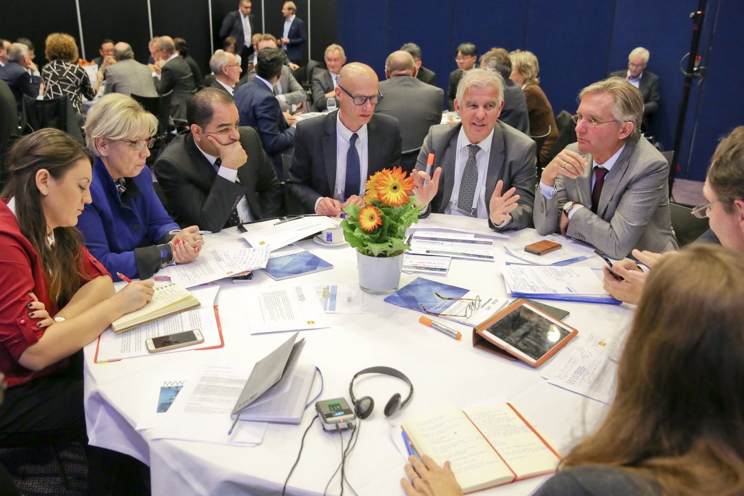 Round table session during AIWW 2017