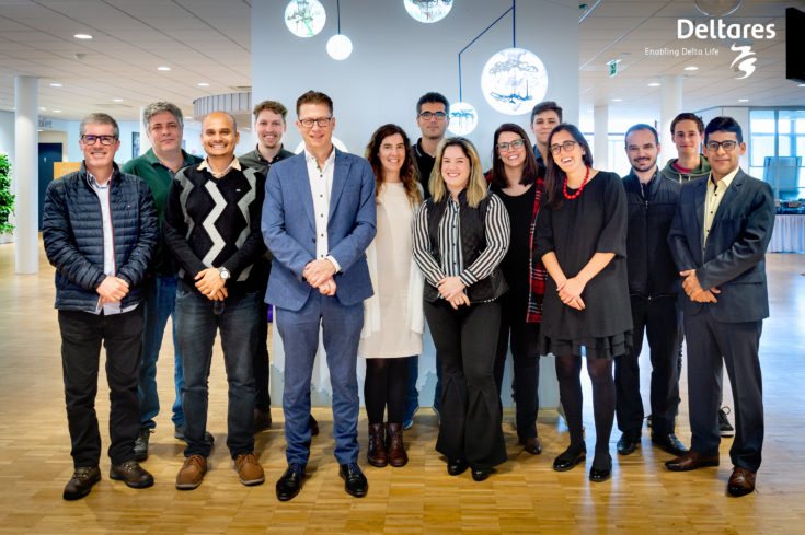 Dutch and Brazilian hackathon participation worked in innovative ideas for remote control of trailing dams in Delft, the Netherlands, from 7 – 11 October.