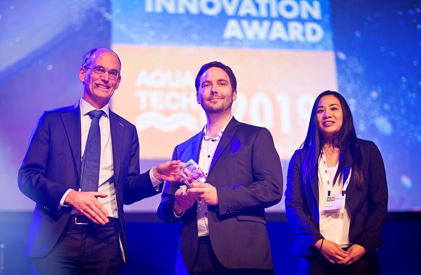 Hand out Aquatech innovation award 2019 to ATB