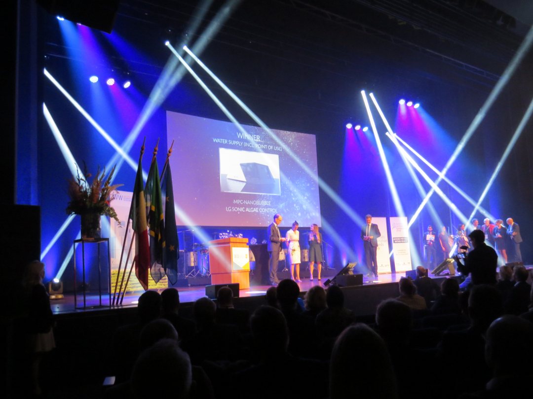 Hand out ceremony of the Aquatech innovation awards 2019