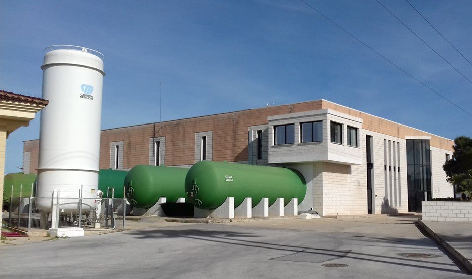 Demonstrtion plant MIDES-project for desalination of brackish water using a low energy microbial fuel cell