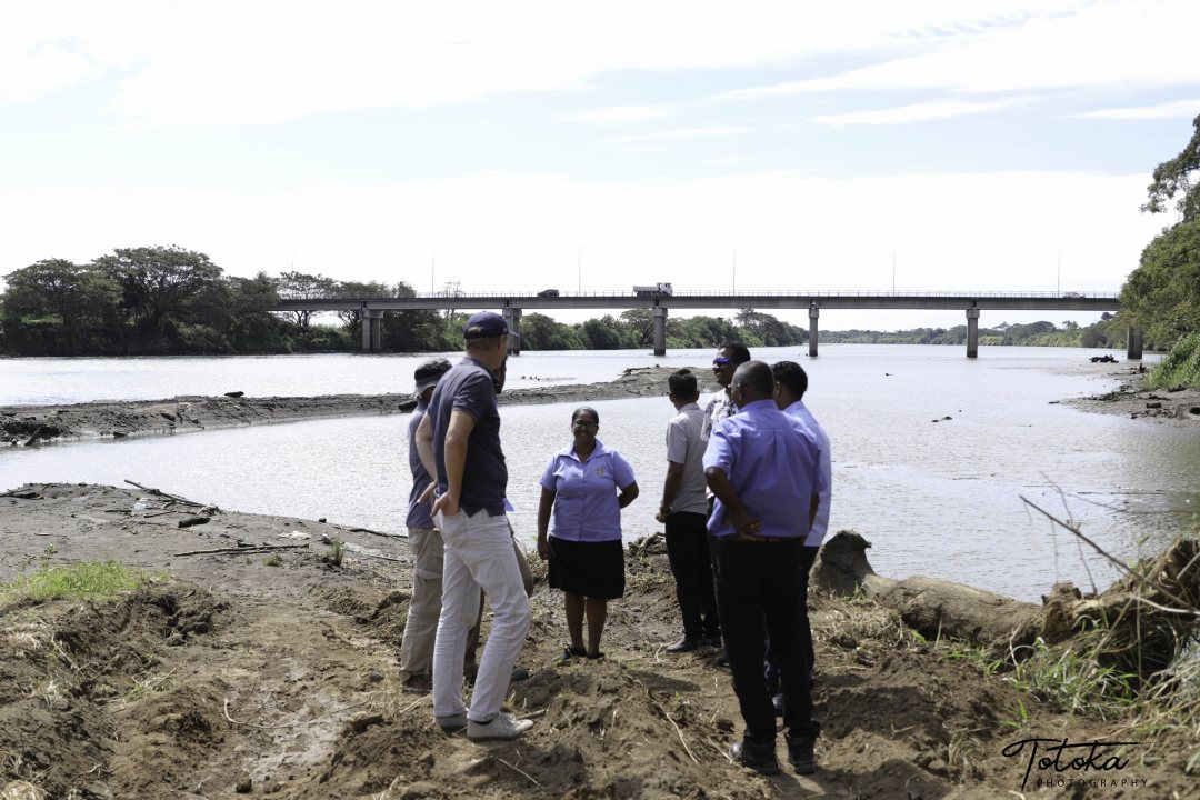 DRR team Fiji Ba river catchment