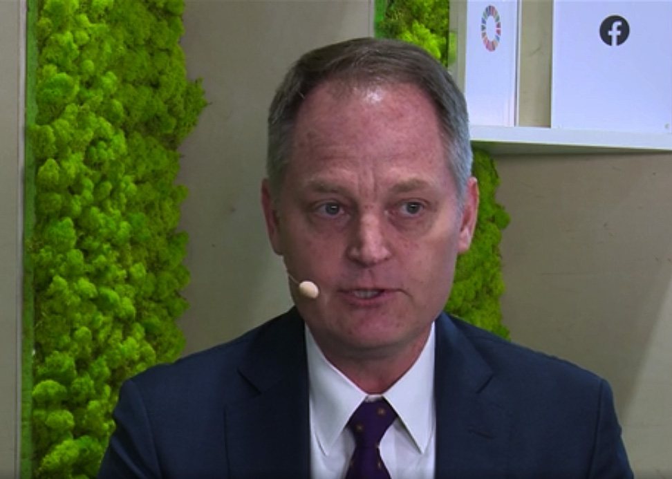 Mark Smith of IWMI at COP@5 in Madrid