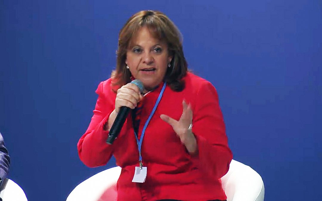 Mexican deputy secretary Martha Delgado at COP25 in Madrid
