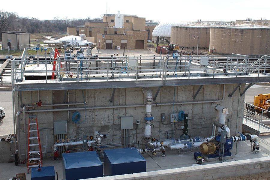 Nereda waste water treatment plan in Rockford, USA