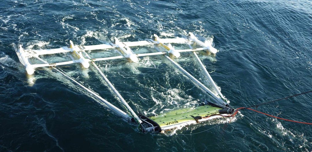 Device by Fugro to detect unexploded munition on the sea bed