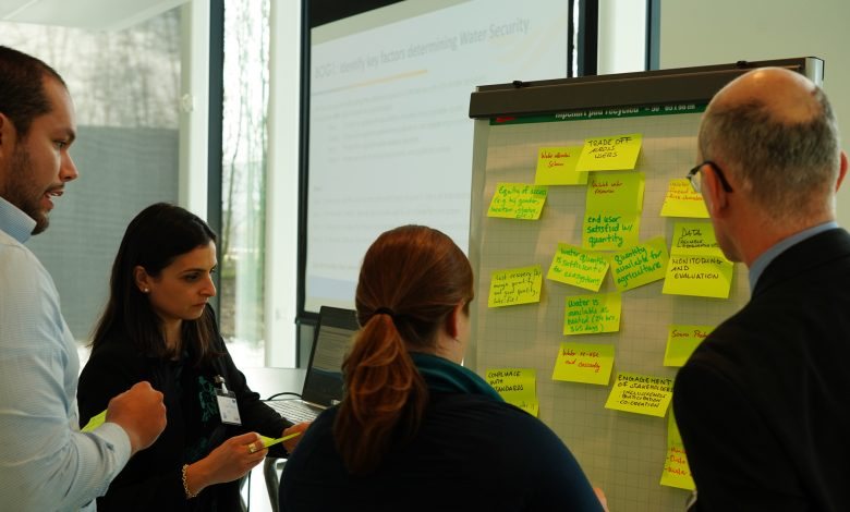 Participants at the KRW workshop on water security