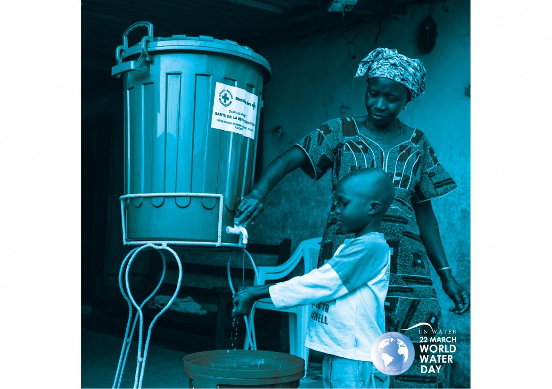 World Water Day 2020 poster on hand washing