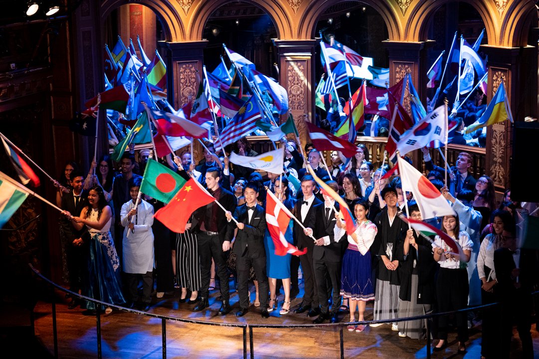 Award ceremony Stockholm Junior Water Prize 2019