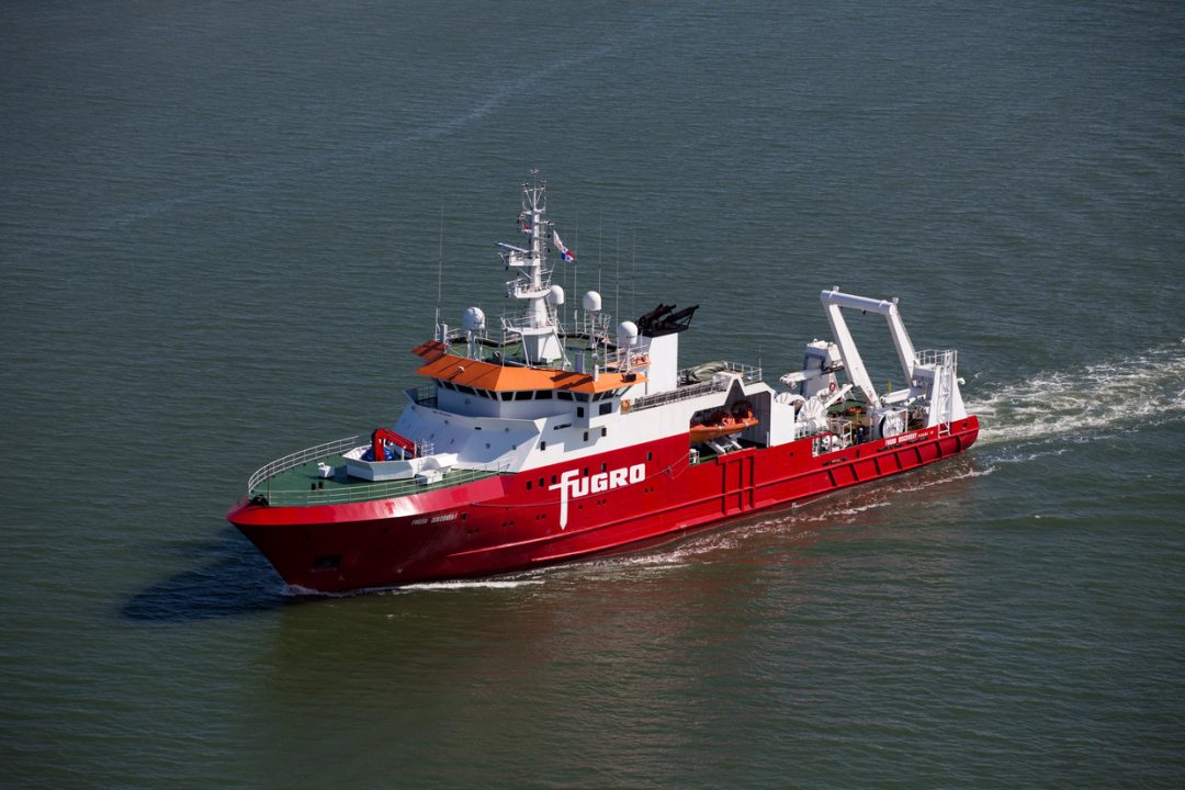 Fugro's Discovery with multi-role capabilities including seabed mapping