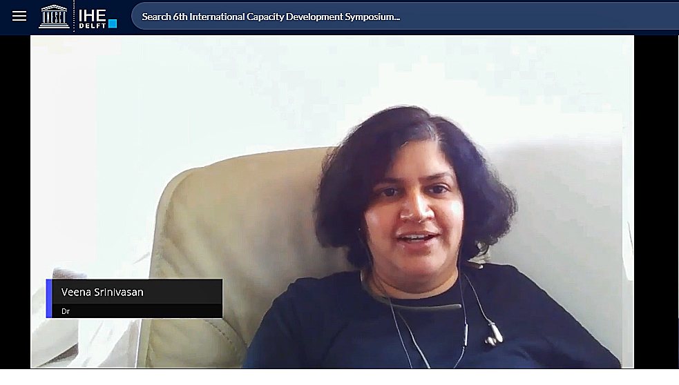 Dr. Veena Srinivasan noticed that there is little time for reflection on the changing time. Everybody is to busy meeting their targets.