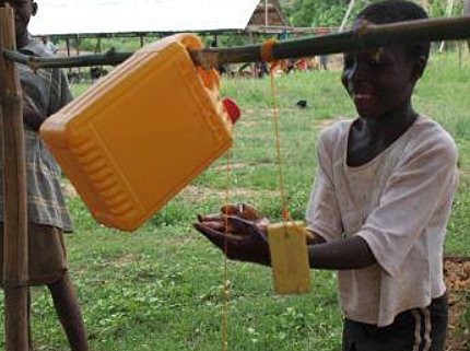 Wash bucket to fight covid