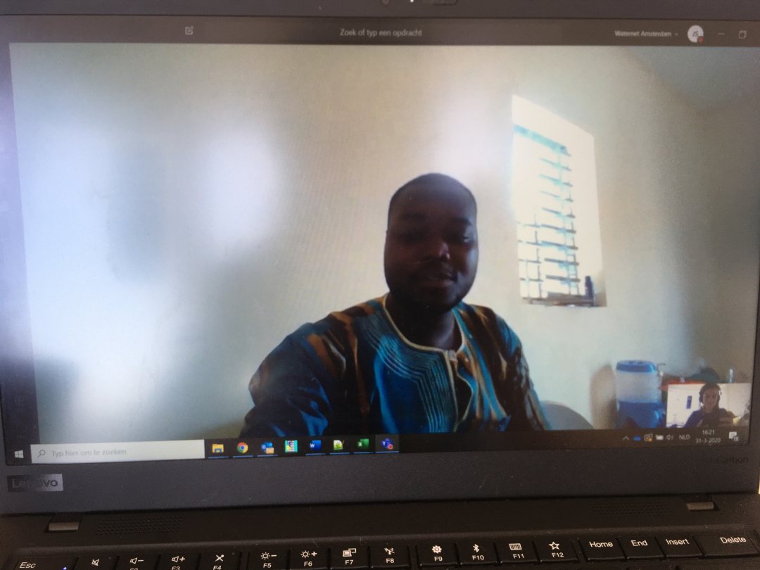 Kevin Dipama of Faso Foom partnership online