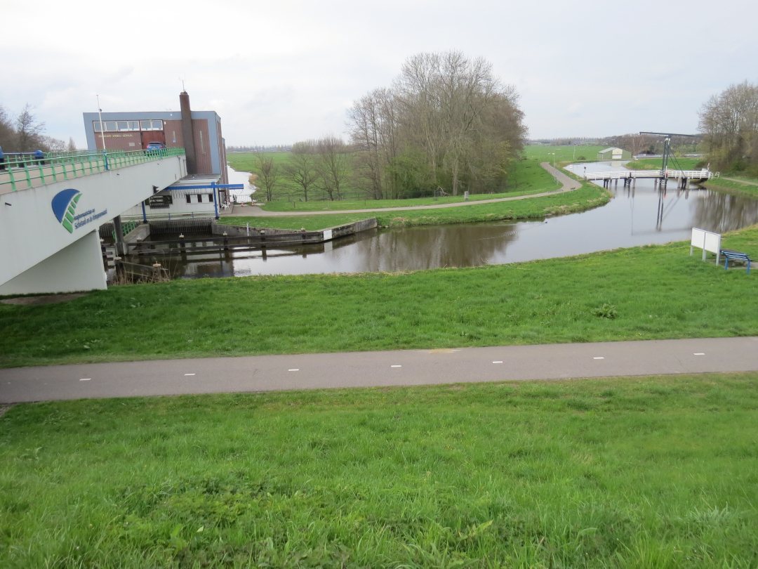 Drainage pump station Abraham Kroes near Rotterdam, the Netherlands