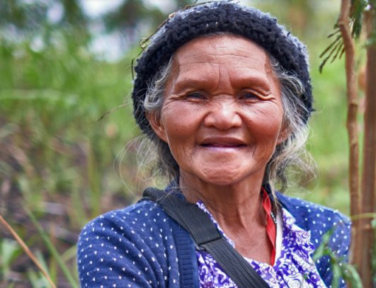 Linda Deconlay of the Philippine, one of the participants in the Ridge to Coast project