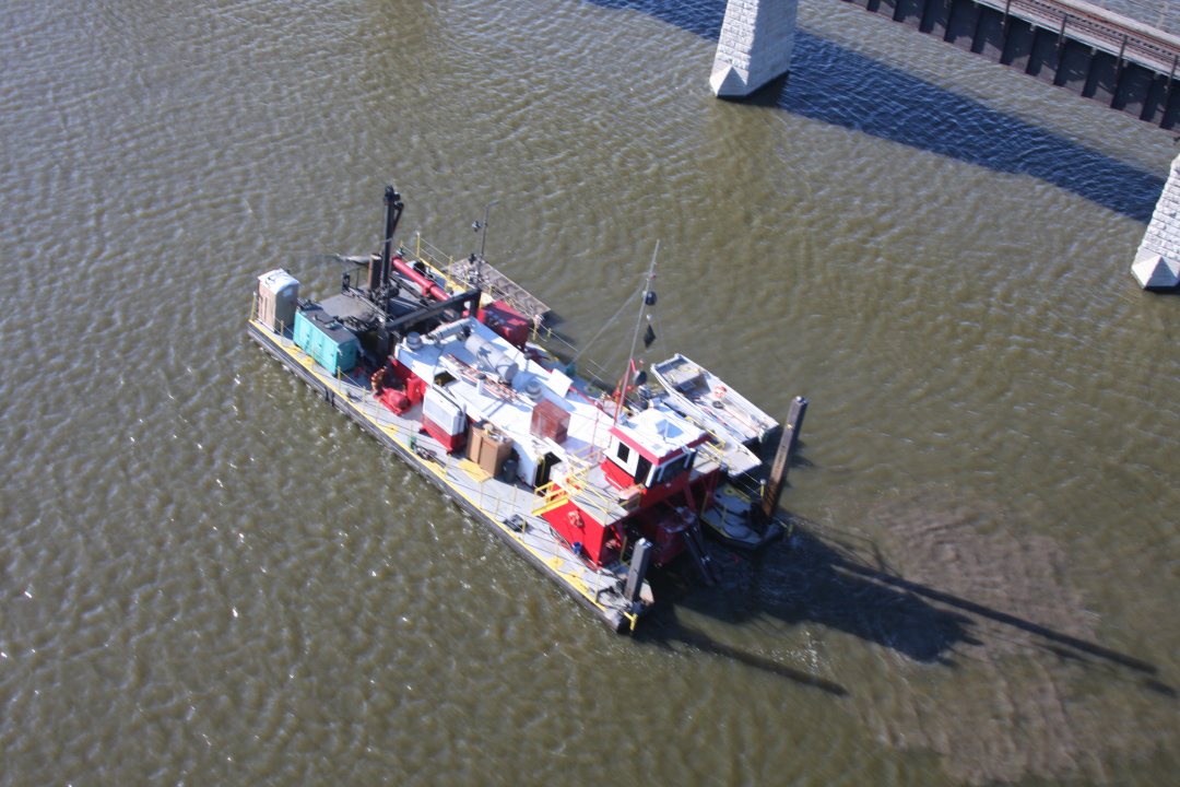 Dredging of the Fox River to cover or remove PCB-contaminated sediment.