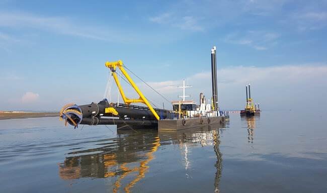 Damen CSD500 cutter suction dredger