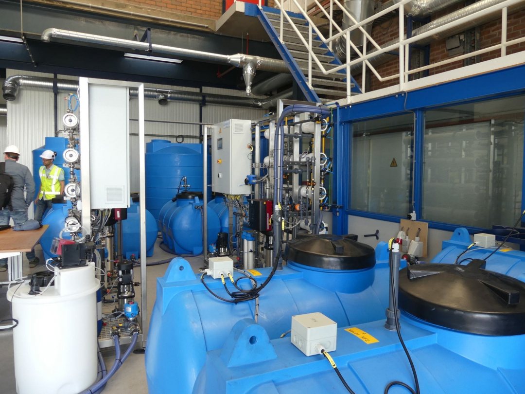 Zero brine pilot at DWP Rotterdam for recovery of calcium, magnesium, salt, and clean water