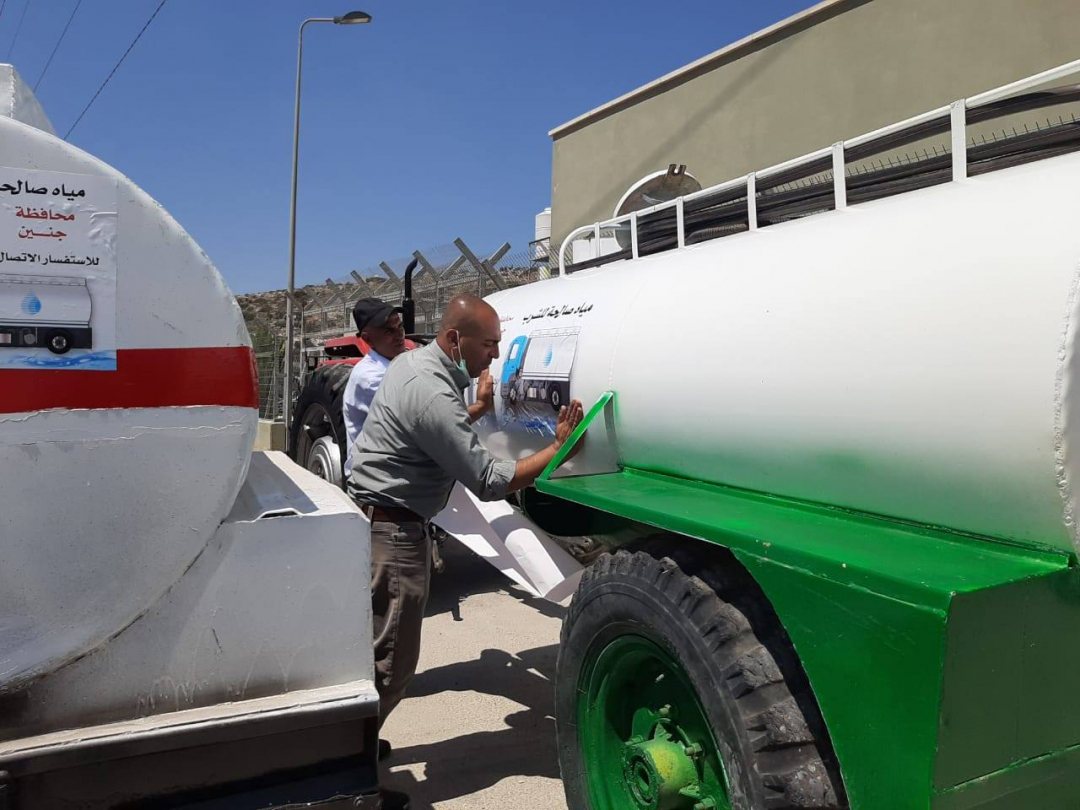 Water supply in Palestine during Covid-19 pandemic
