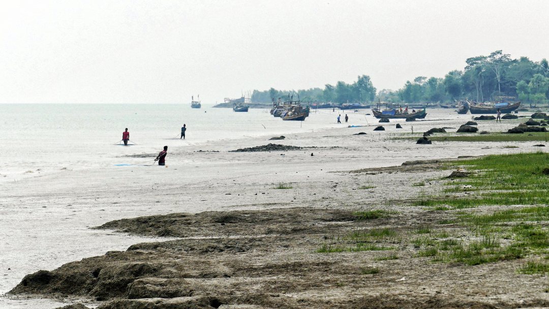 Coast near the port of Payra