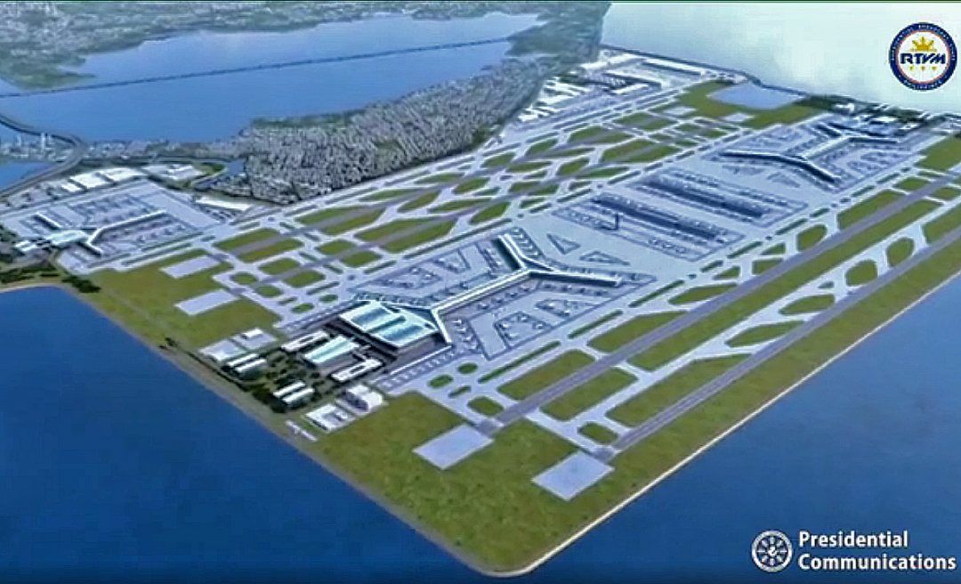Impression of the new Manilla airport as presented in February 2020