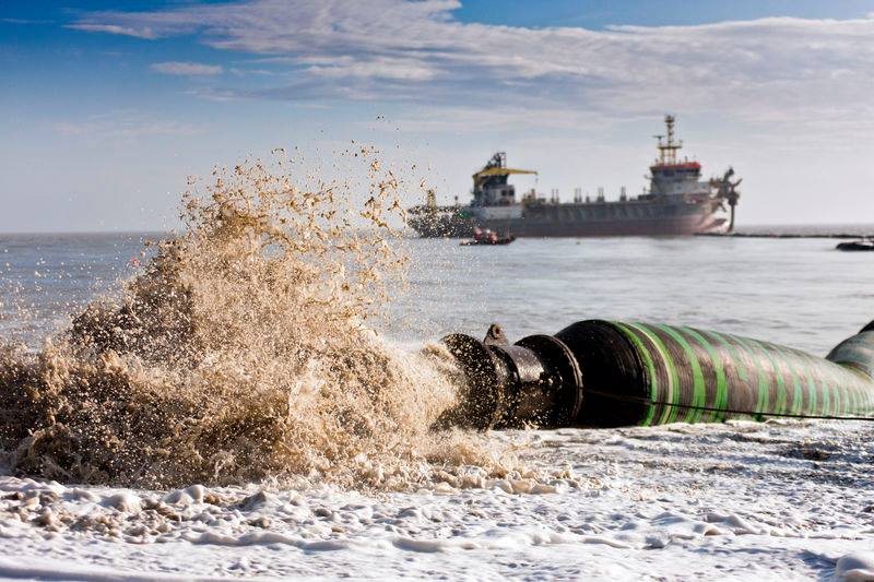 Land reclamation by Royal Boskalis Westminster