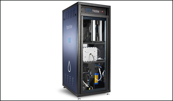 HPGen unit that uses electrolyse to produce peroxide on-site from air and water. (photo: HPNow)