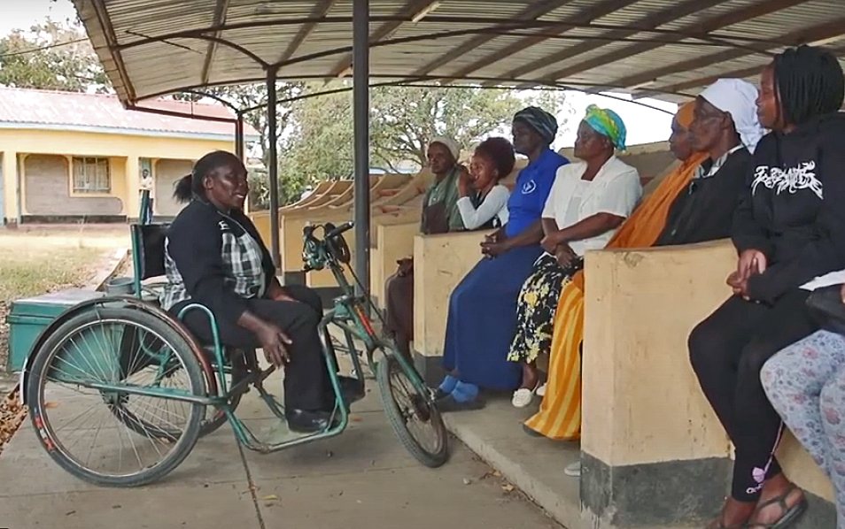 Valentine Mumbafi Keraita speaks up for women in laikipia County, Kenia