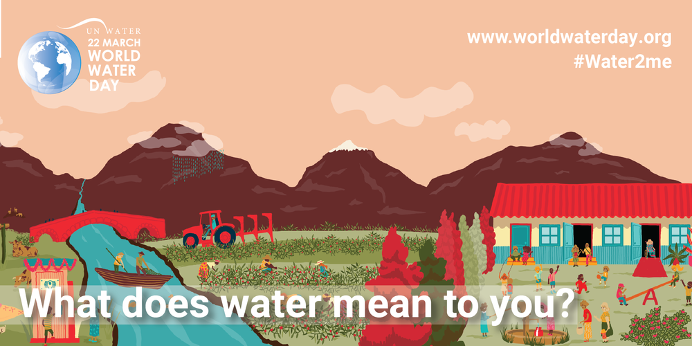 Campaign poster of World Water Day 2021