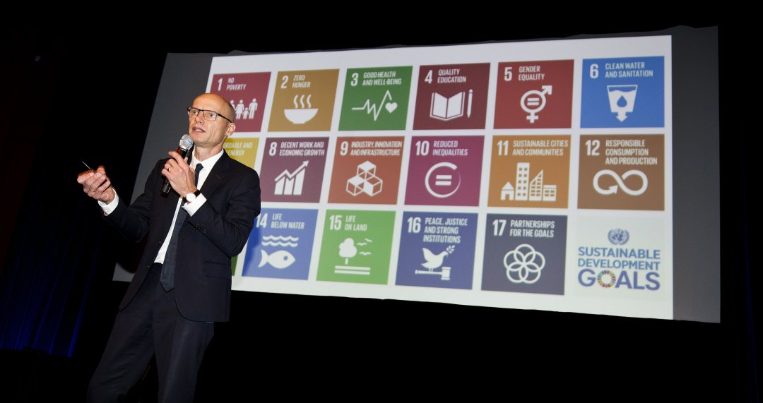 Dutch interantional water envoy Henk Ovink at the Amsterdam International Water Week 2019