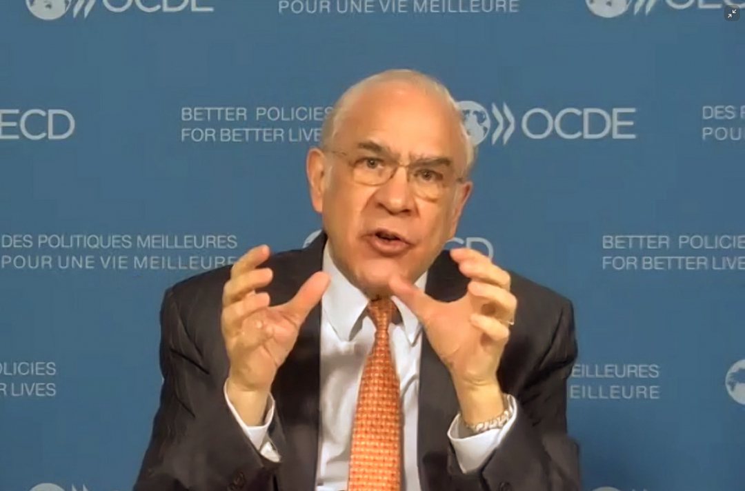 OECD secretariy-general Angel Gurria during OECD Water Days 2021