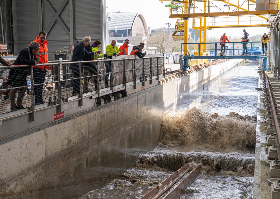 Deltares flume clay test
