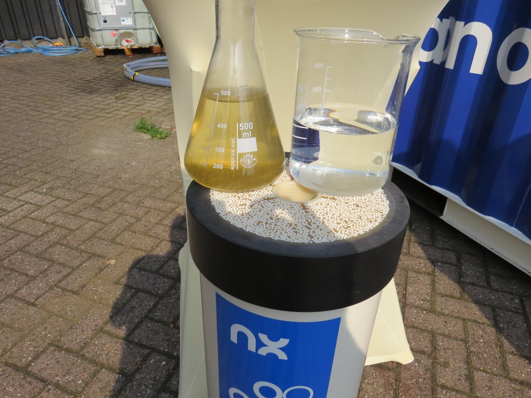 One-step treatment from surface water to drinking water with NX Fitration