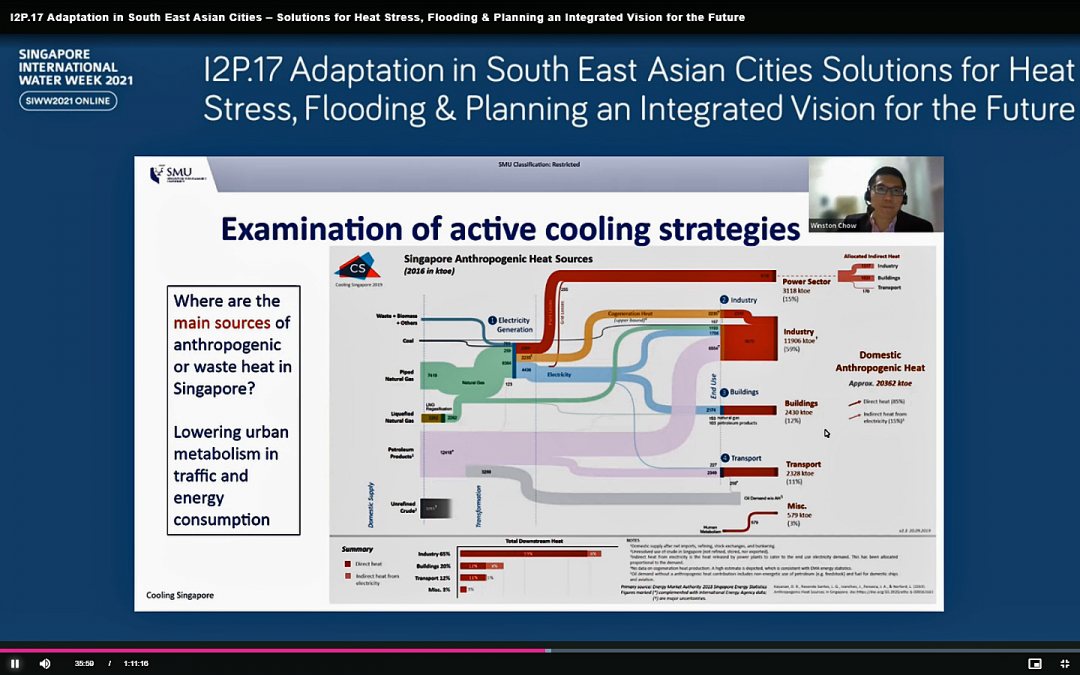 Strategies to cool Singapore cities during heat waves