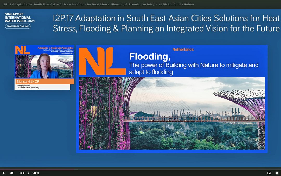 Opening of the Dutch-Singapore session on nature-based solutions for Asian coastal cities